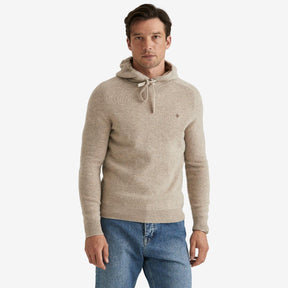 Hertford Merino Hoodie Khaki