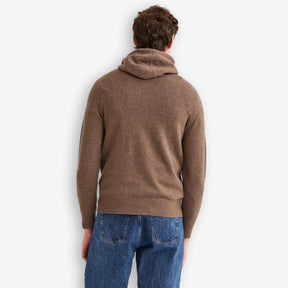 Hertford Merino Hoodie Brown-Morris Stockholm-Phrase