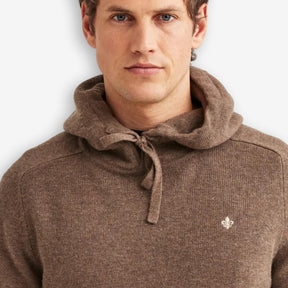 Hertford Merino Hoodie Brown-Morris Stockholm-Phrase