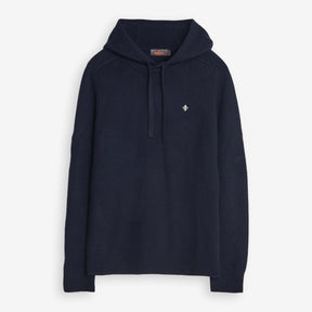 Hertford Merino Hoodie Navy