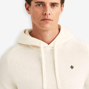 Hertford Merino Hoodie Offwhite