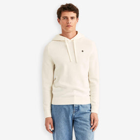 Hertford Merino Hoodie Offwhite