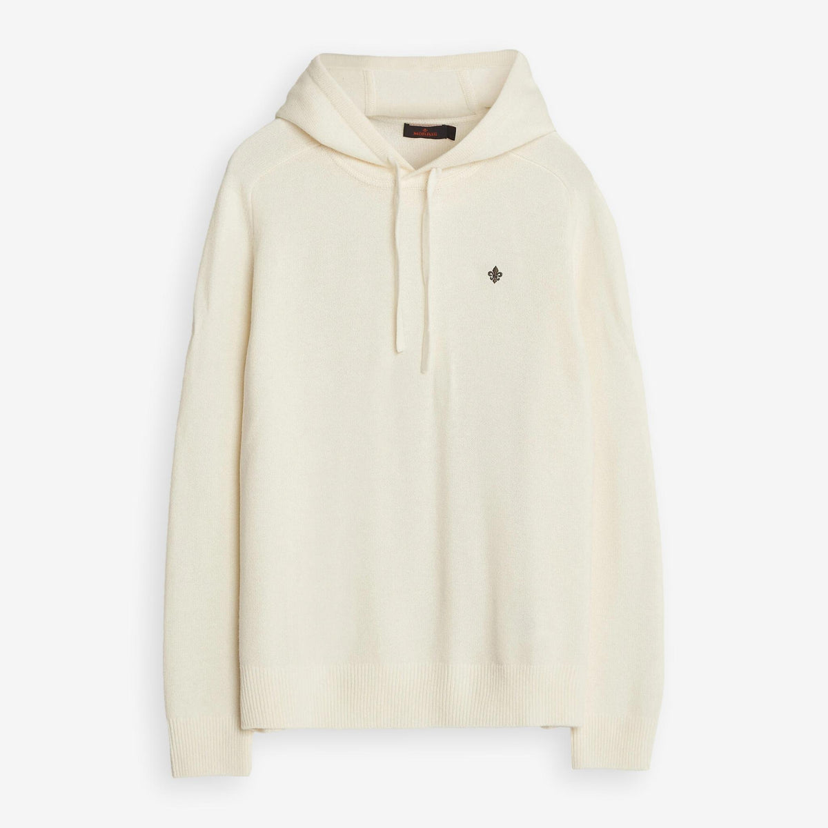 Hertford Merino Hoodie Offwhite