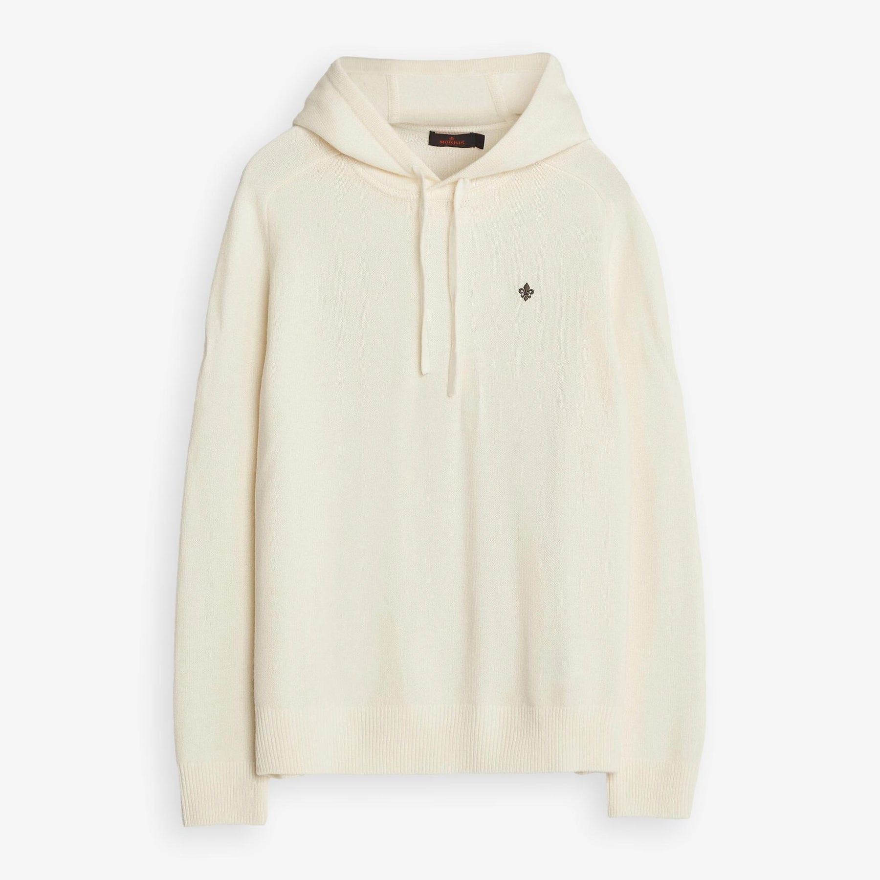 Hertford Merino Hoodie Offwhite