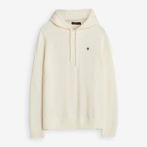 Hertford Merino Hoodie Offwhite