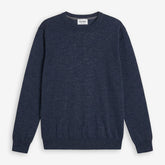 Iq Cool Wool Crewneck Sweater Mid Blue