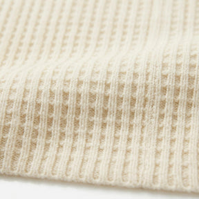 Iq Cotton Crewneck Sweater Offwhite