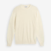 Iq Cotton Crewneck Sweater Offwhite