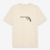 Justin T-Shirt Yellowstone Gun Beige