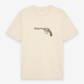 Justin T-Shirt Yellowstone Gun Beige