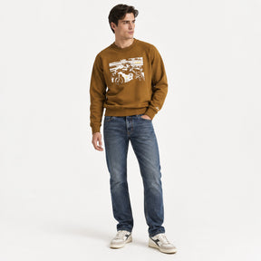 Legacy Crewneck Racing Bronze