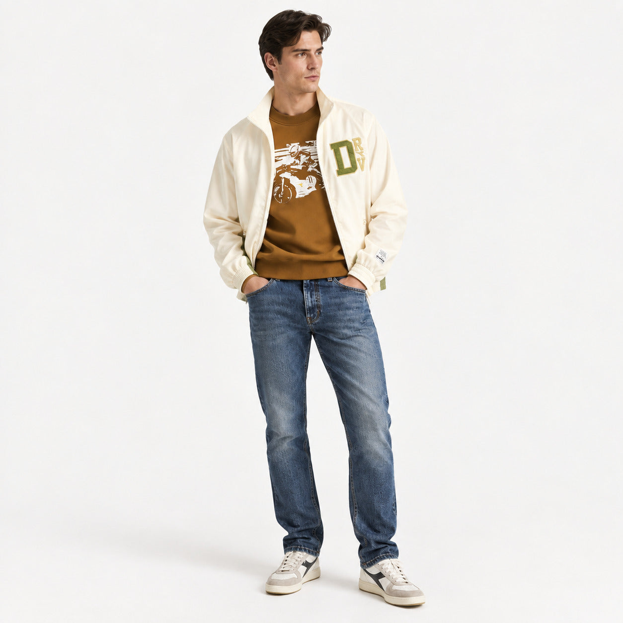 Legacy Crewneck Racing Bronze