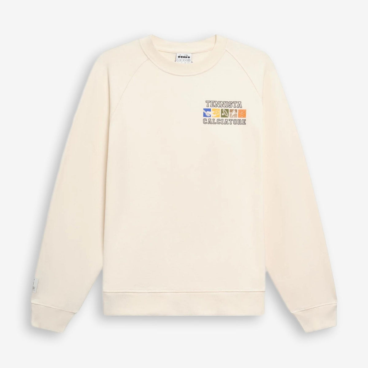 Diadora X Palmes Legacy Crewneck Sweatshirt Offwhite