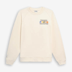 Diadora X Palmes Legacy Crewneck Sweatshirt Offwhite