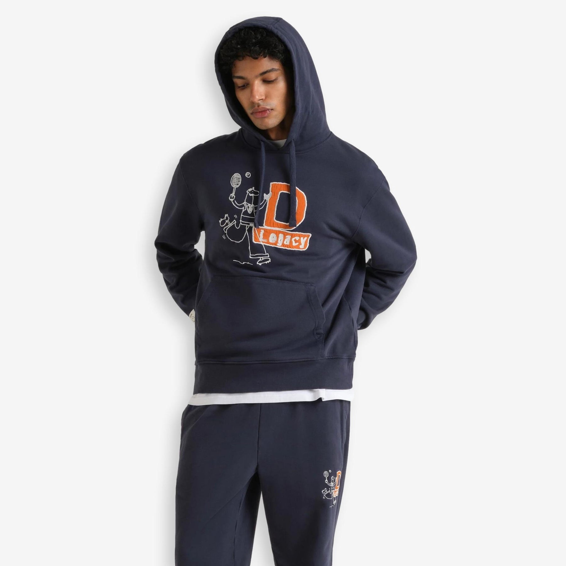 Diadora X Palmes Legacy Hoodie Blue