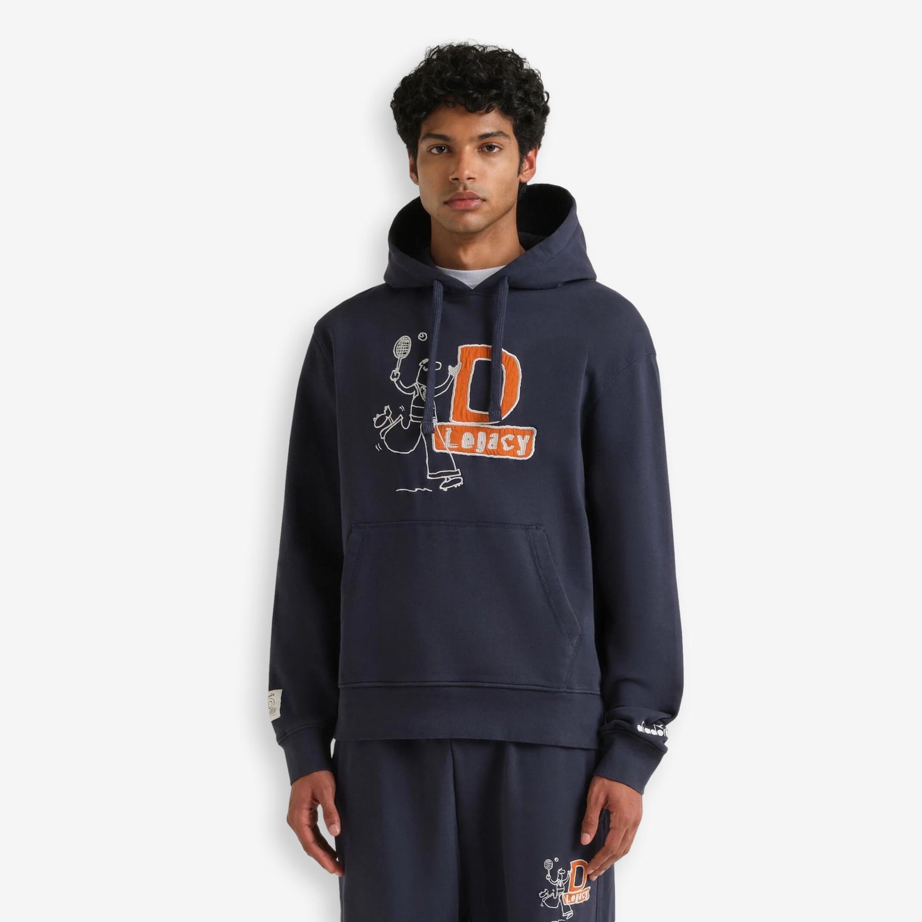 Diadora X Palmes Legacy Hoodie Blue