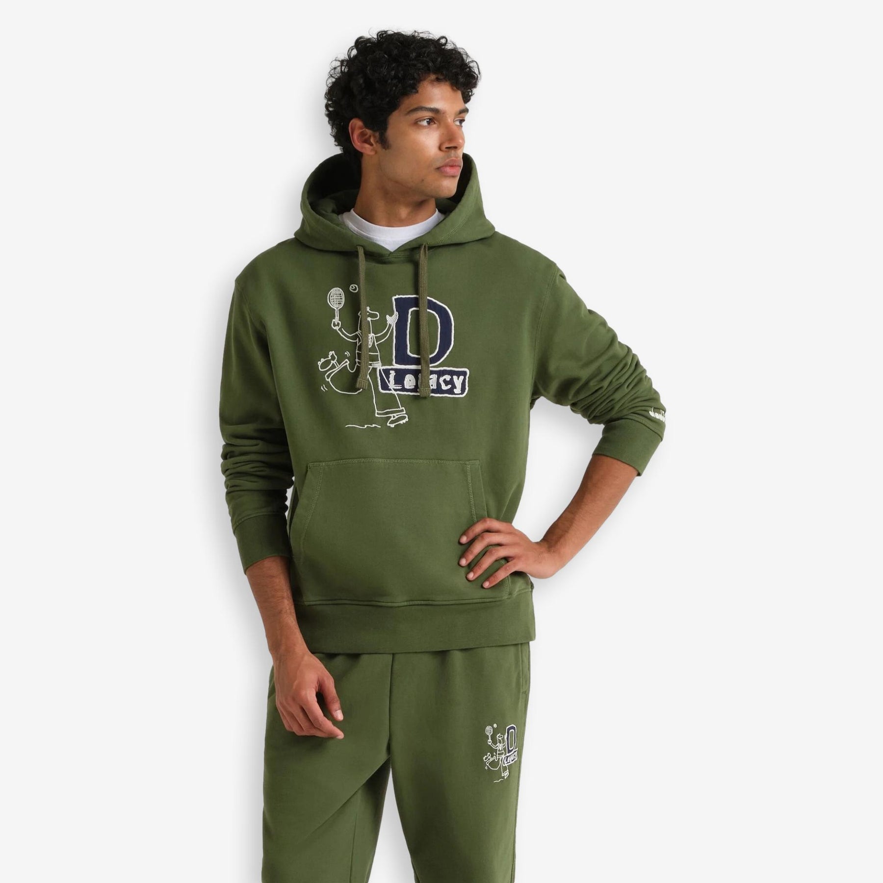 Diadora X Plames Legacy Hoodie Green