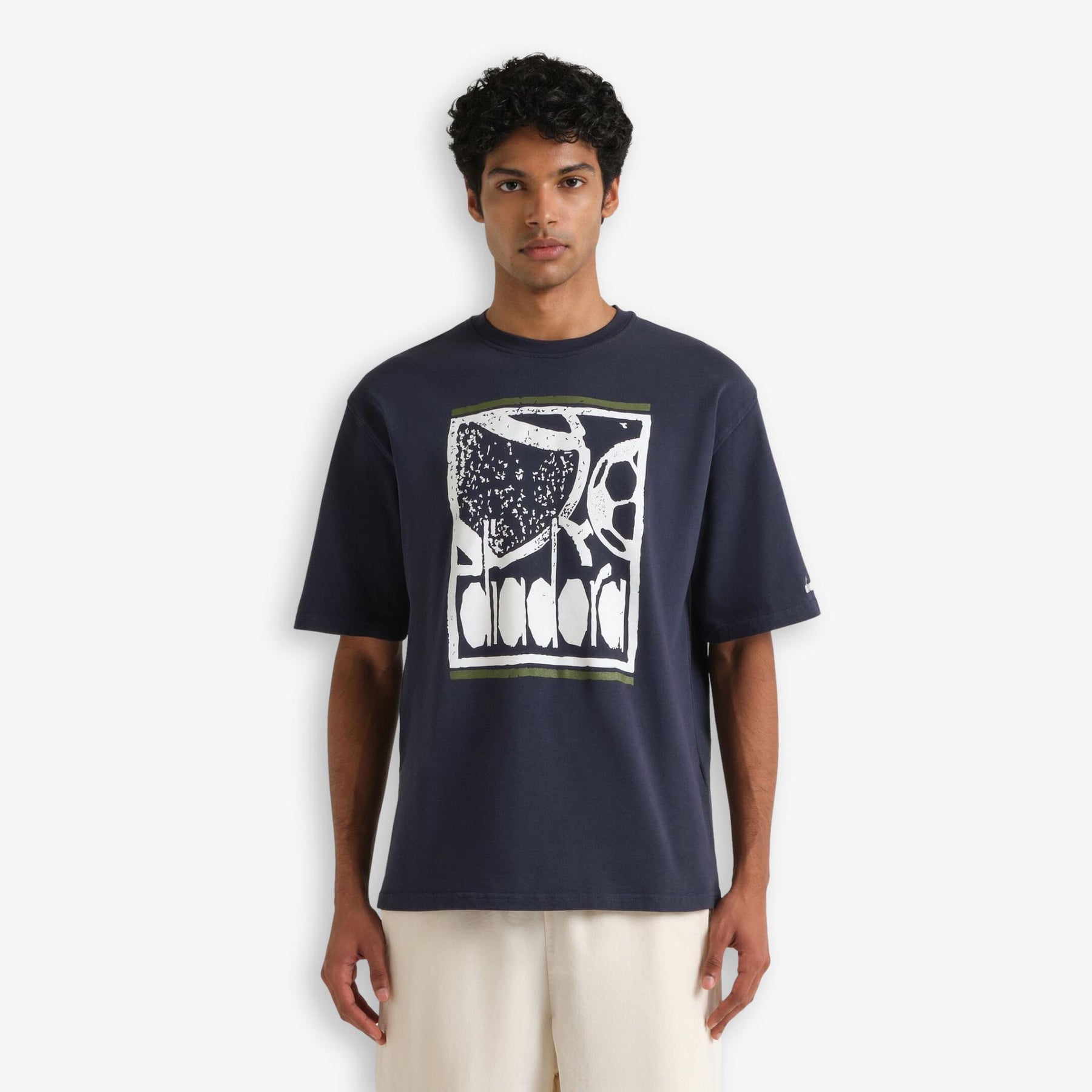 Diadora X Palmes Legacy T-shirt Blue