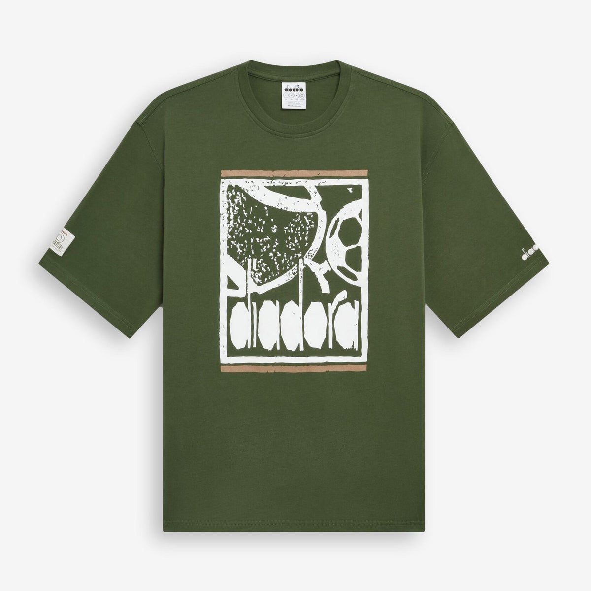 Diadora X Palmes Legacy T-shirt Green