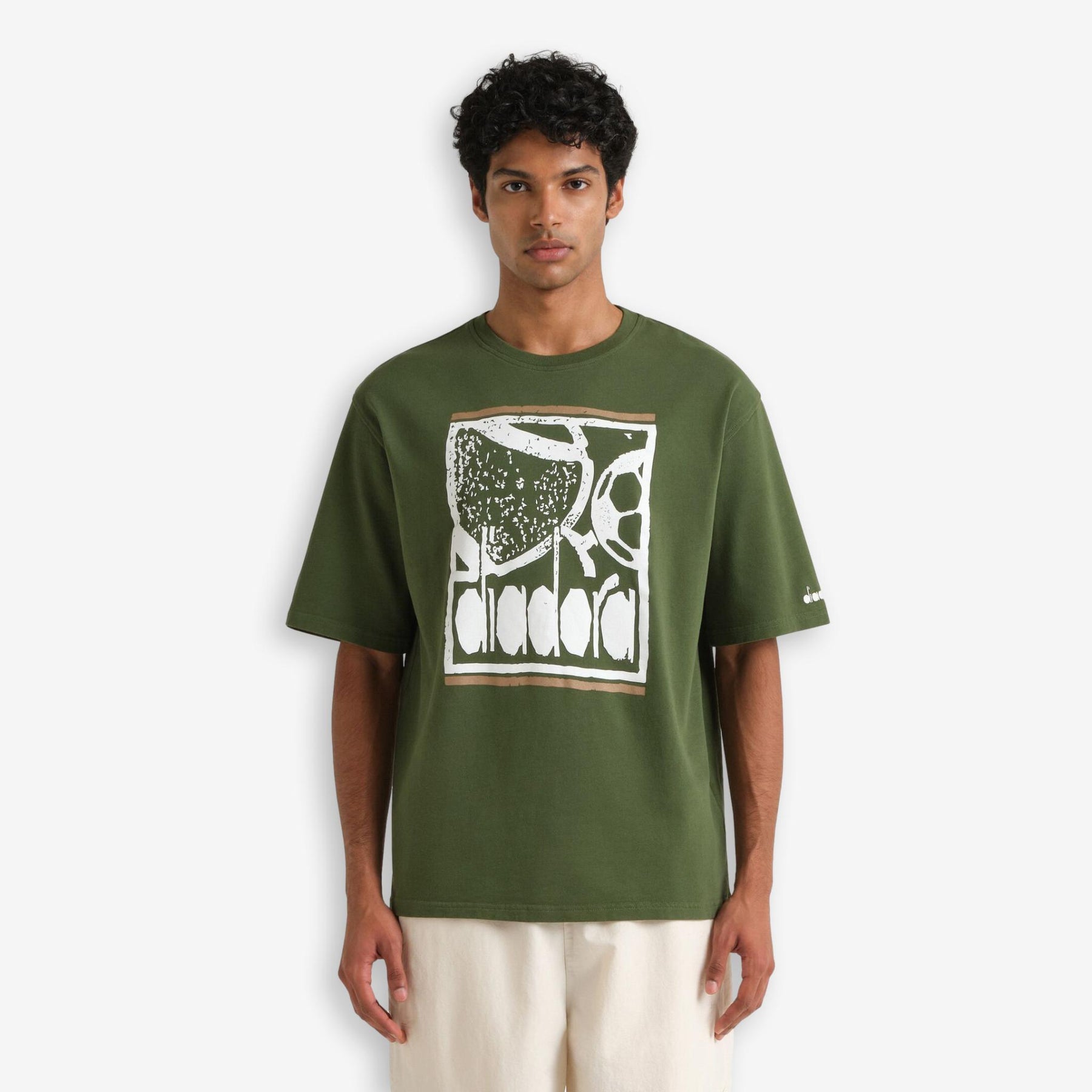 Diadora X Palmes Legacy T-shirt Green