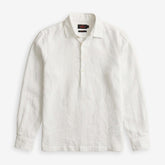 Linen Popover Shirt Offwhite