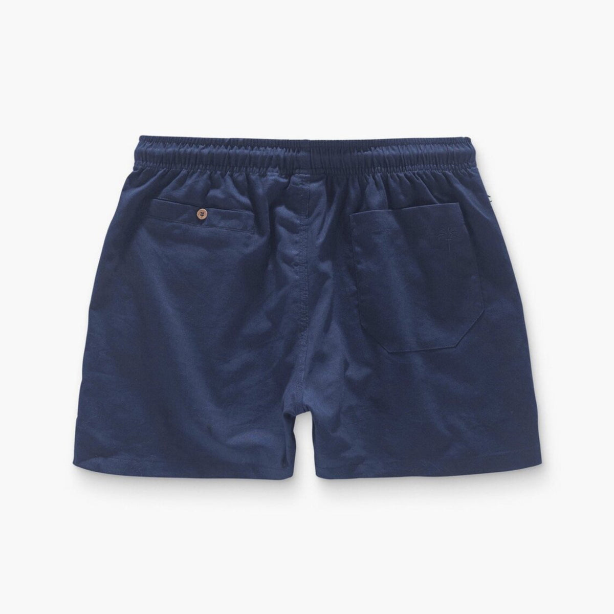 Linen Shorts Navy
