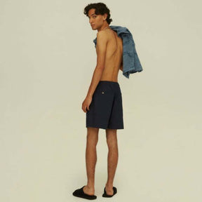 Linen Shorts Navy