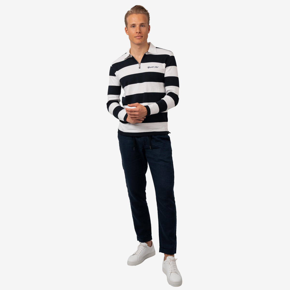 Linen Trouser Navy