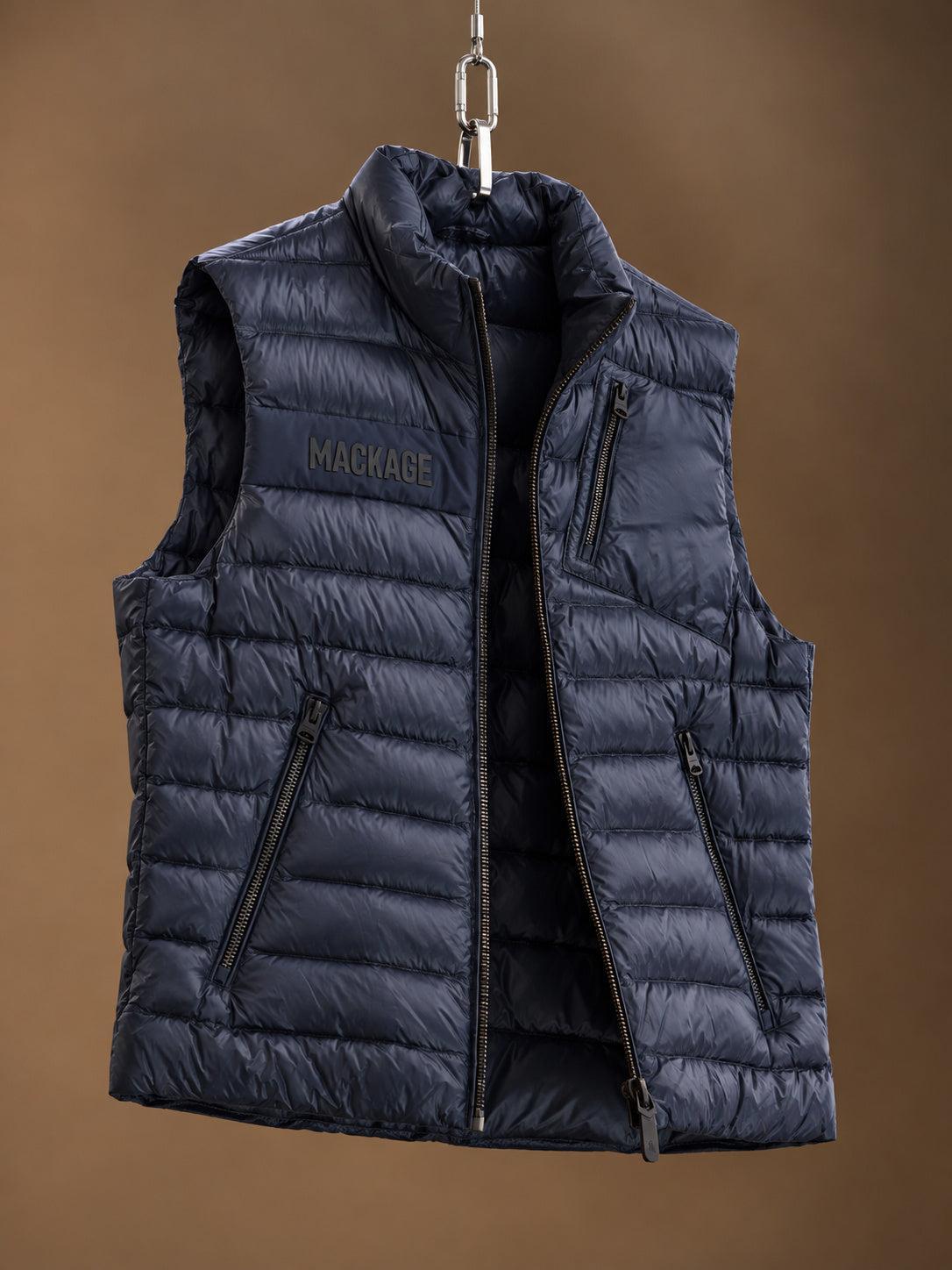 Hardy Light Down Vest Navy