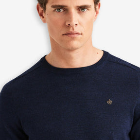 Merino O-Neck Blue