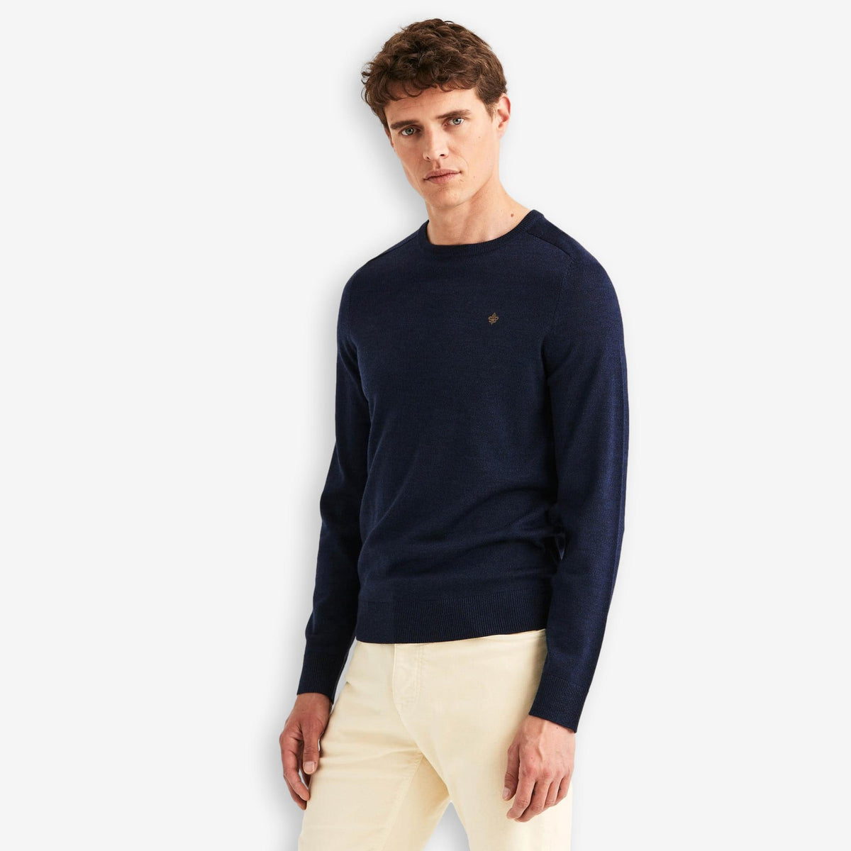 Merino O-Neck Blue