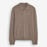 Merino Polo Knit Brown