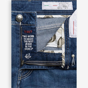 Michelangelo Jeans Race Dark Blue