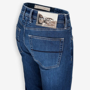 Michelangelo Jeans Race Dark Blue
