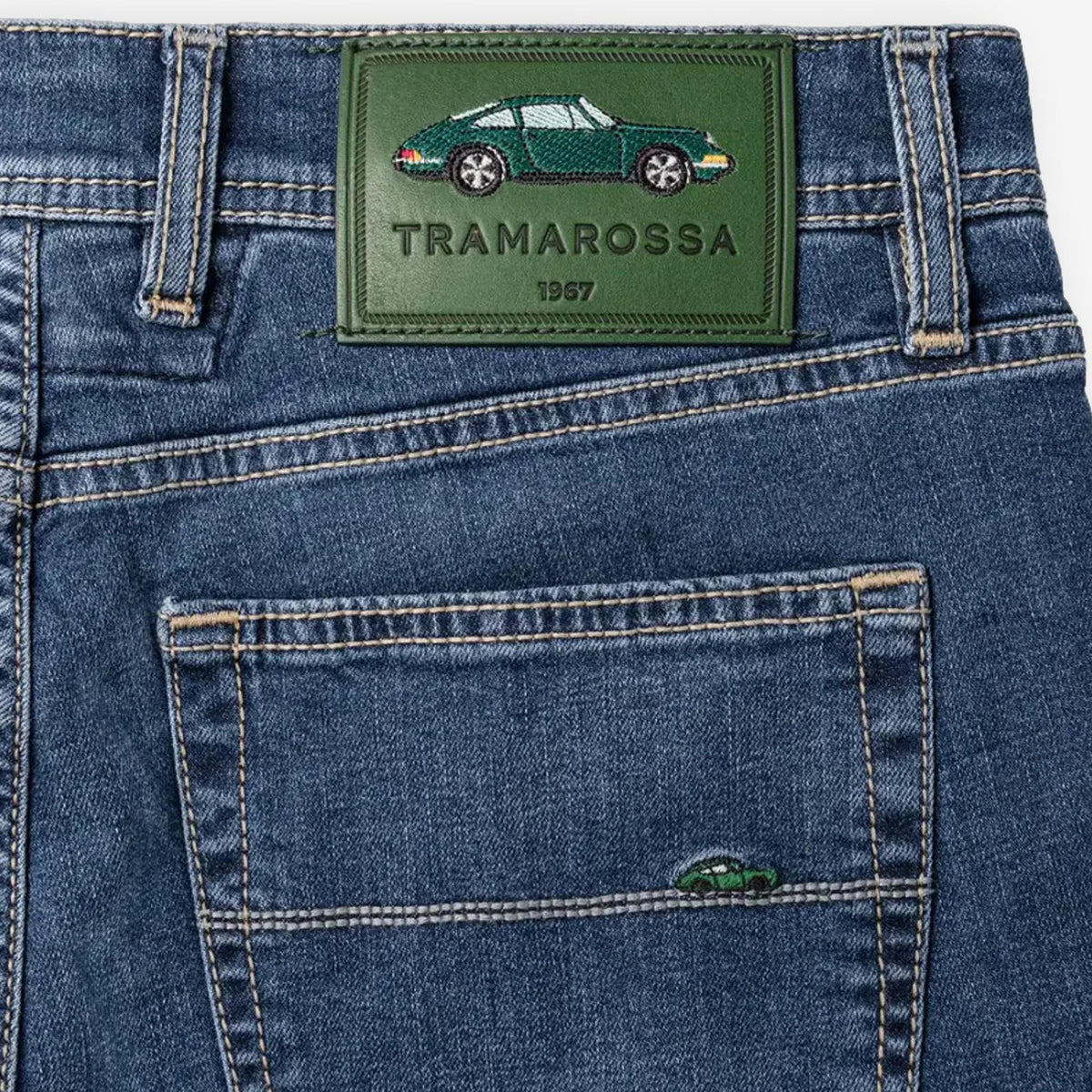 Michelangelo Jeans Race Dark Navy