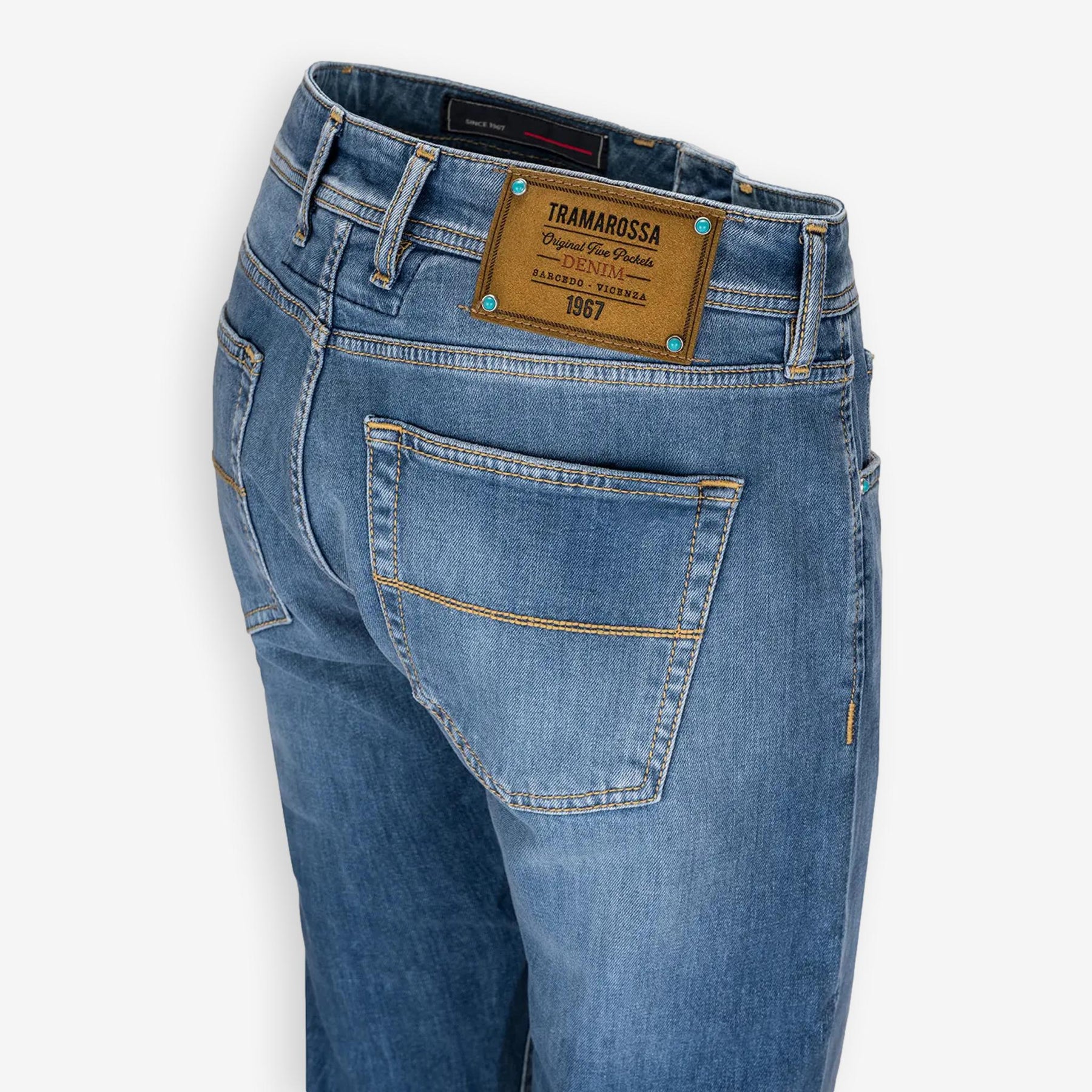 Michelangelo Jeans Yellowstone Light Blue