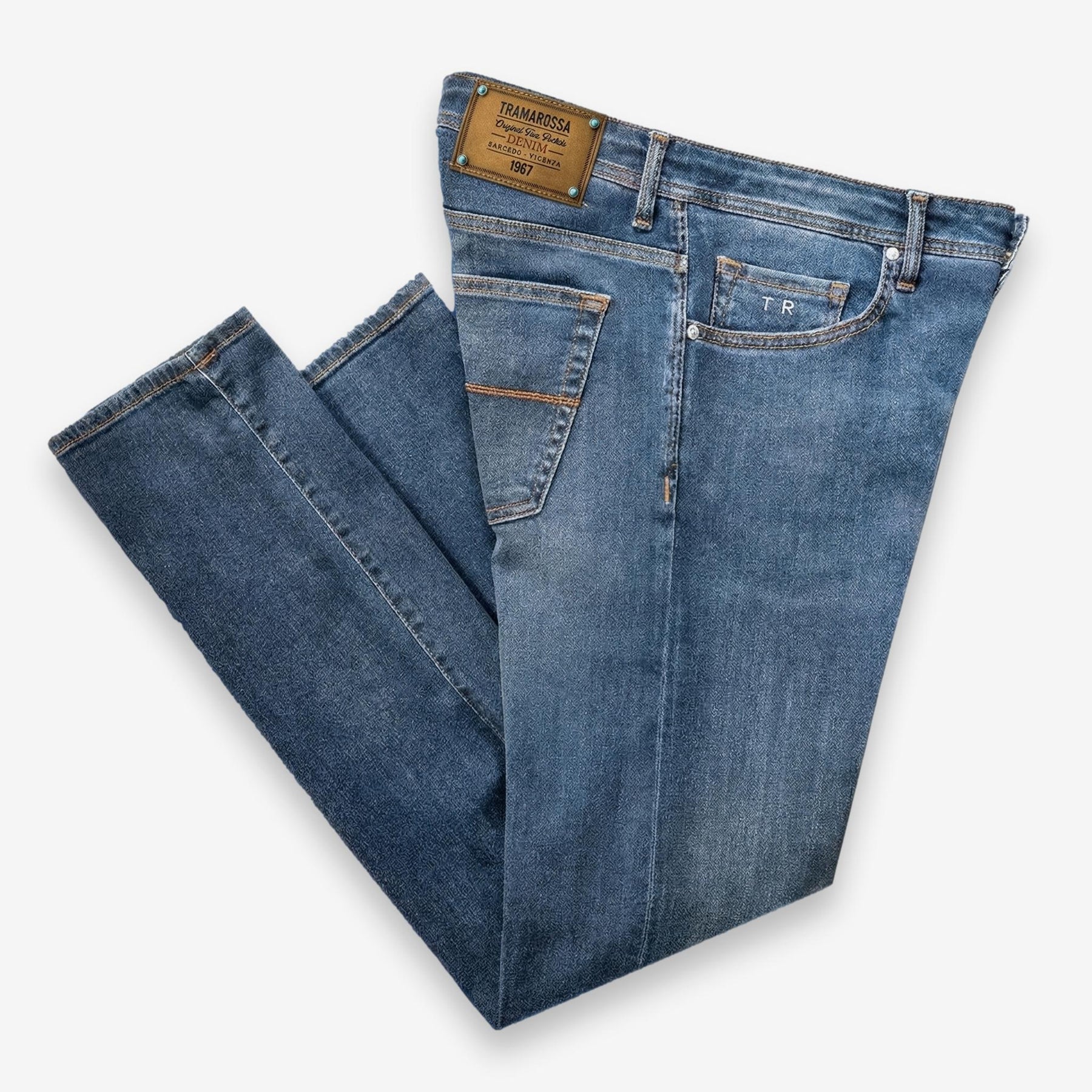Michelangelo Jeans Yellowstone Light Blue
