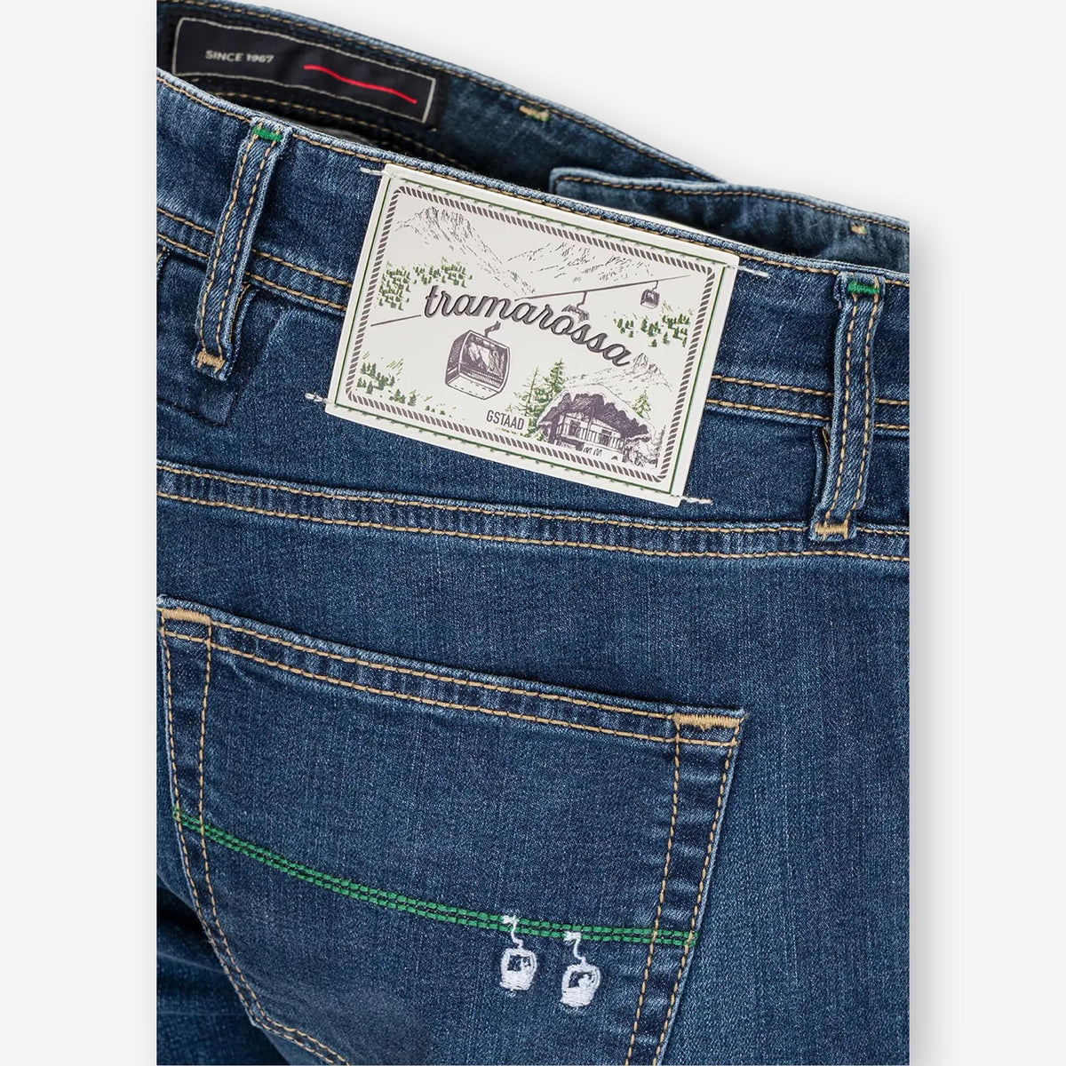 Michelangelo Jeans Ski Trip Medium Blue