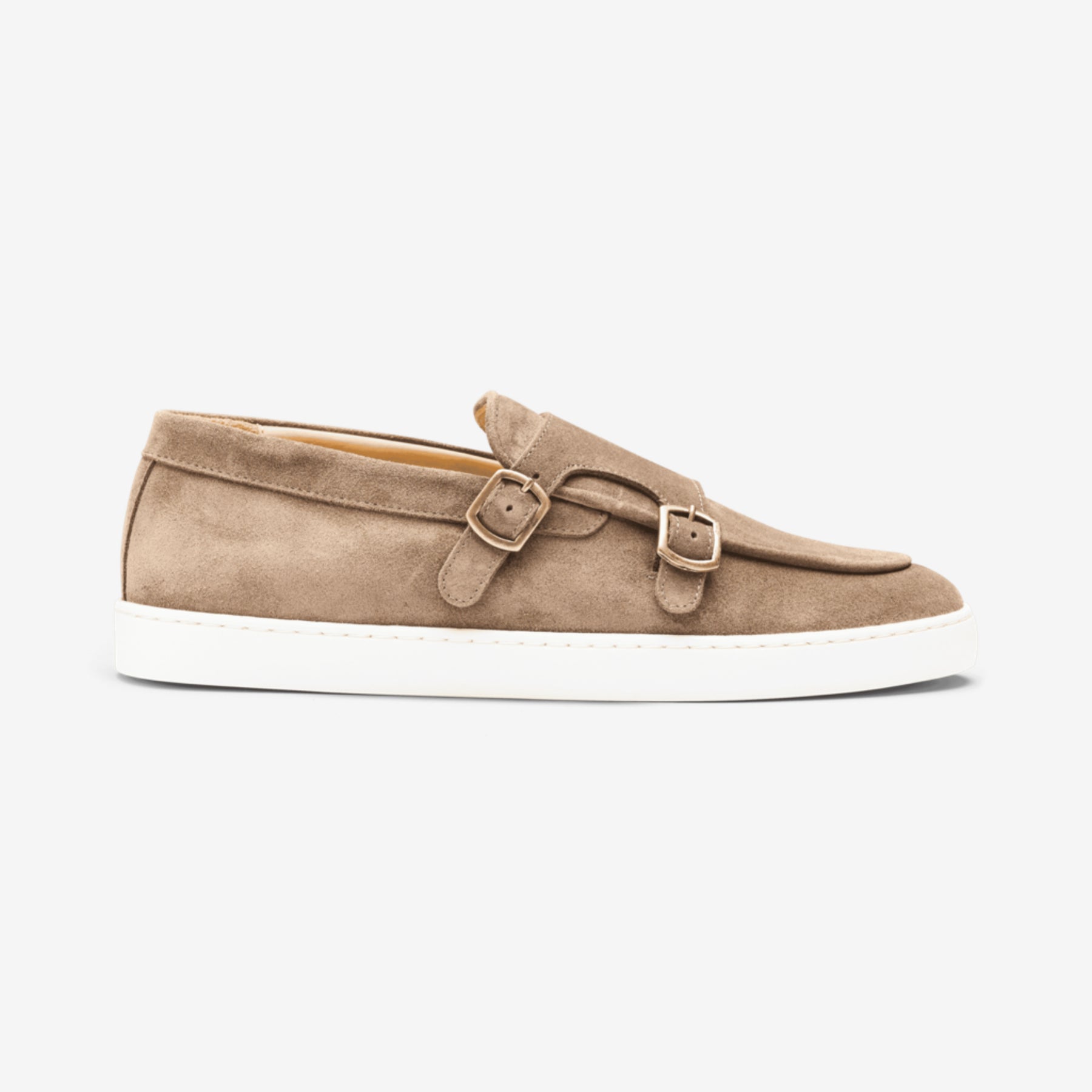 Monk Strap Sneaker Suede Douglas Brown