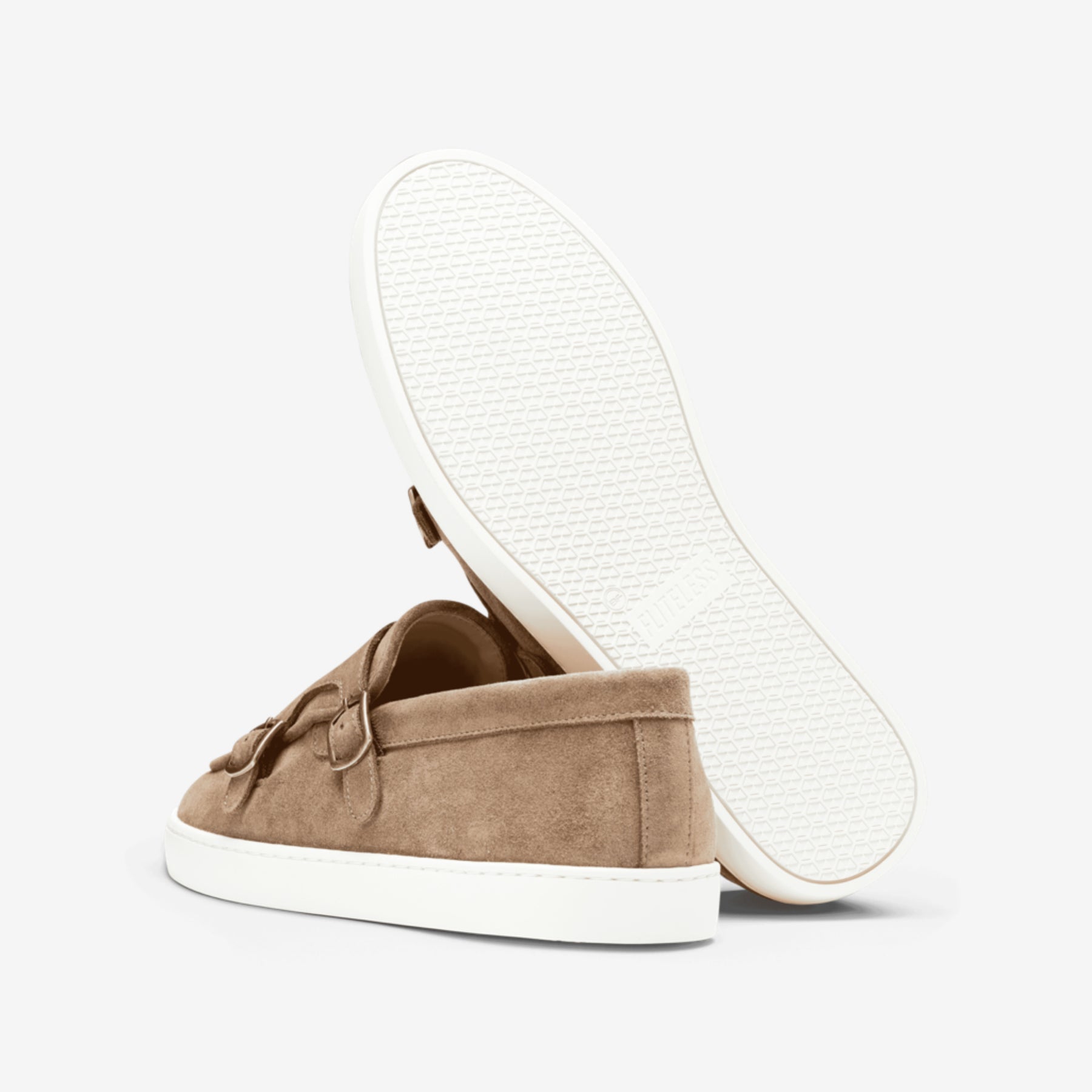 Monk Strap Sneaker Suede Douglas Brown