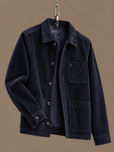 Fenix Cord Shirt Jacket Navy
