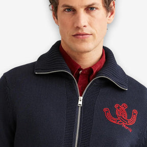 Wynnstan Zip Jacket Navy-Morris Stockholm-Phrase