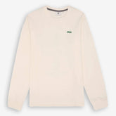 Navigli Pizza Graphic Long Sleeve T-Shirt Offwhite
