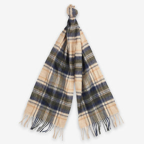 New Check Tartan Scarf Beige-Barbour-Phrase