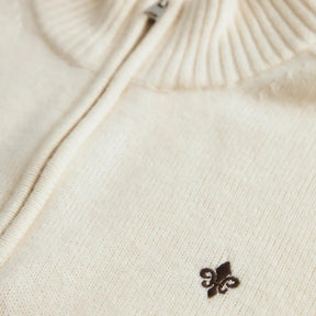 New Hertford Merino Half Zip Offwhite-Morris Stockholm-Phrase
