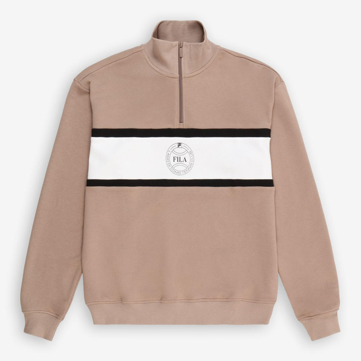 Parella Loose Half Zip Sweater Beige