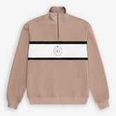 Parella Loose Half Zip Sweater Beige