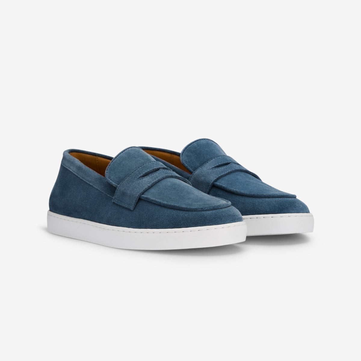 Penny Sneaker Suede Jeans Blue