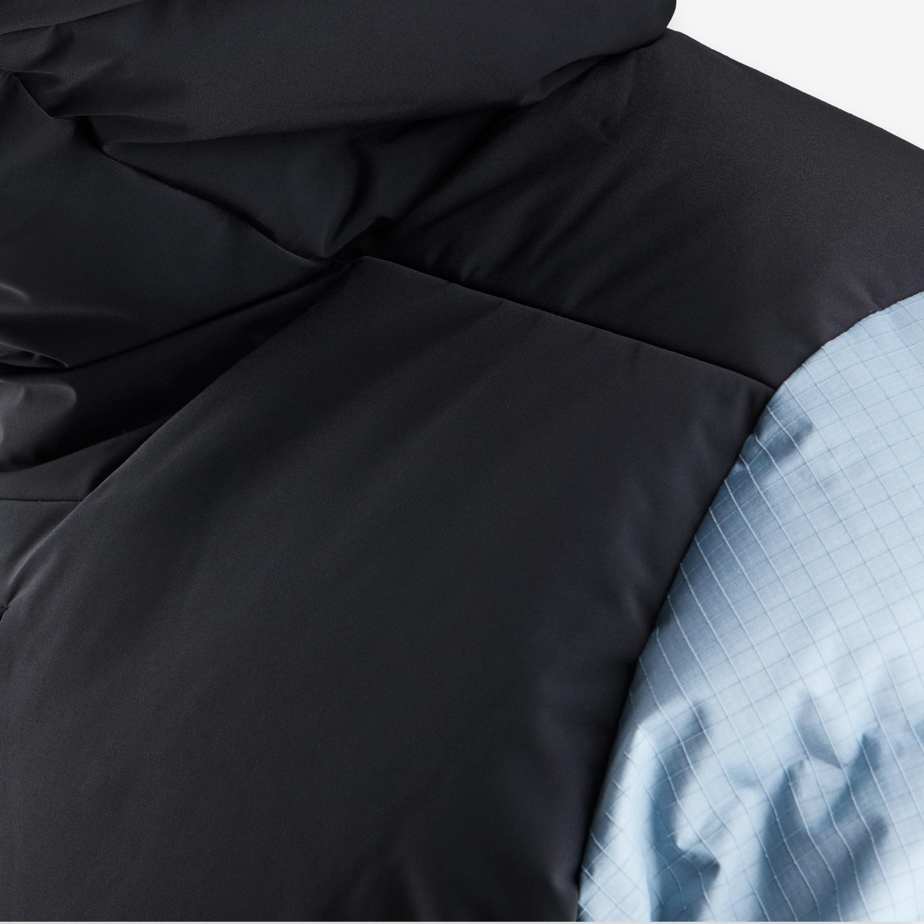 Polar Down Hood Aurora Blue