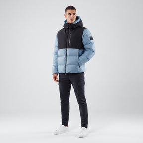 Polar Down Hood Aurora Blue